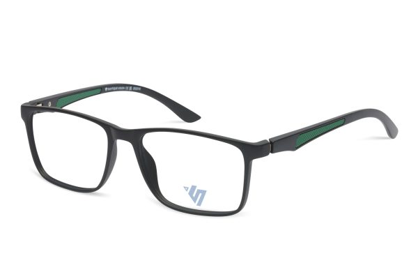 221SV C7 Matt Black / Temple Black Green